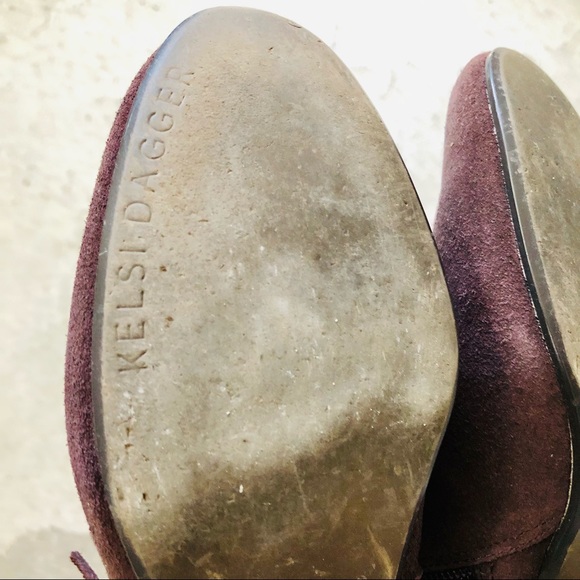 Kelsi Dagger Trilogy Suede Fringe Ankle Boots - Picture 4 of 4